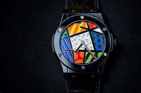 Hands On The Hublot Classic Fusion Enamel Britto Watch